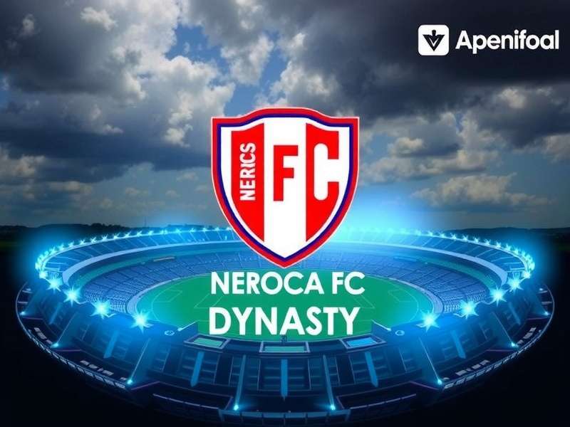 NEROCA FC Dynasty Cover Art NEROCA FC Dynasty game cover featuring team logo and Manipur stadium